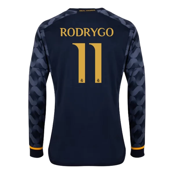 Camiseta Rodrygo 11 Real Madrid 1ª Equipación 2023/2024 Niño Kit