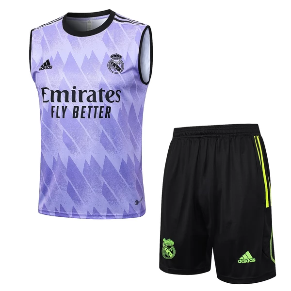 Sudadera De Entrenamiento Real Madrid 2022/2023 Niño Kit Púrpura